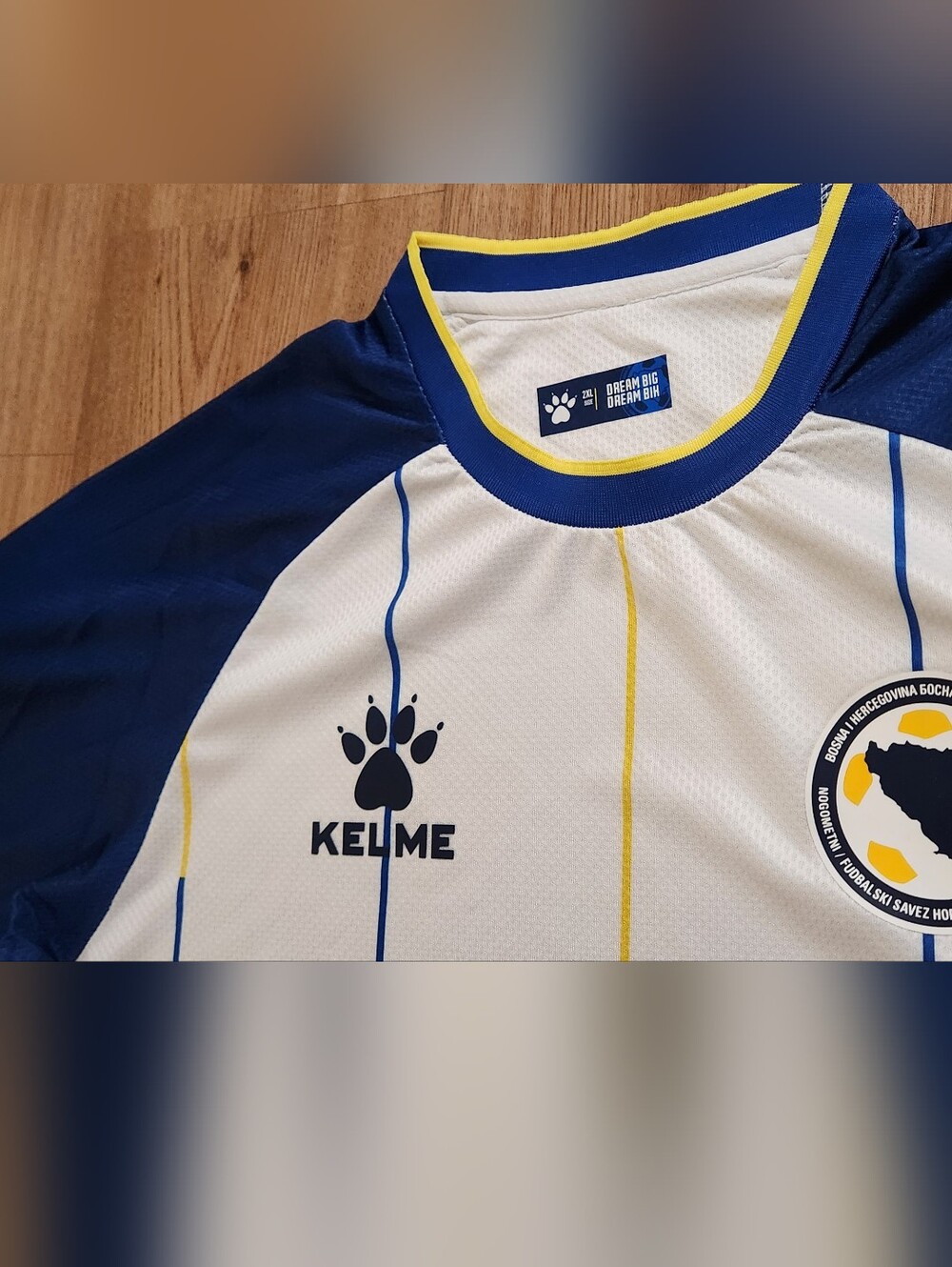 Bosnia Jersey White XL & Small Bosna Dres - Picture 3 of 5